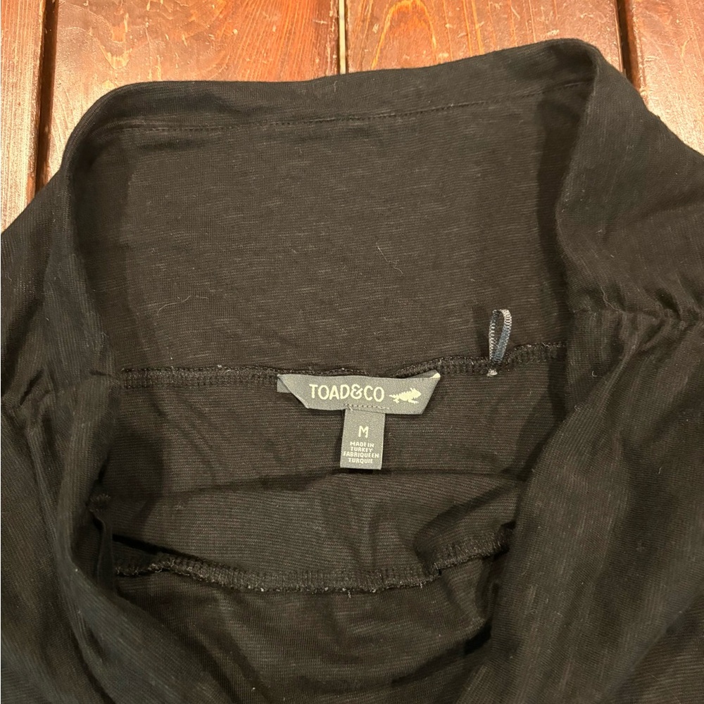 Toad&Co Black Chaka skirt